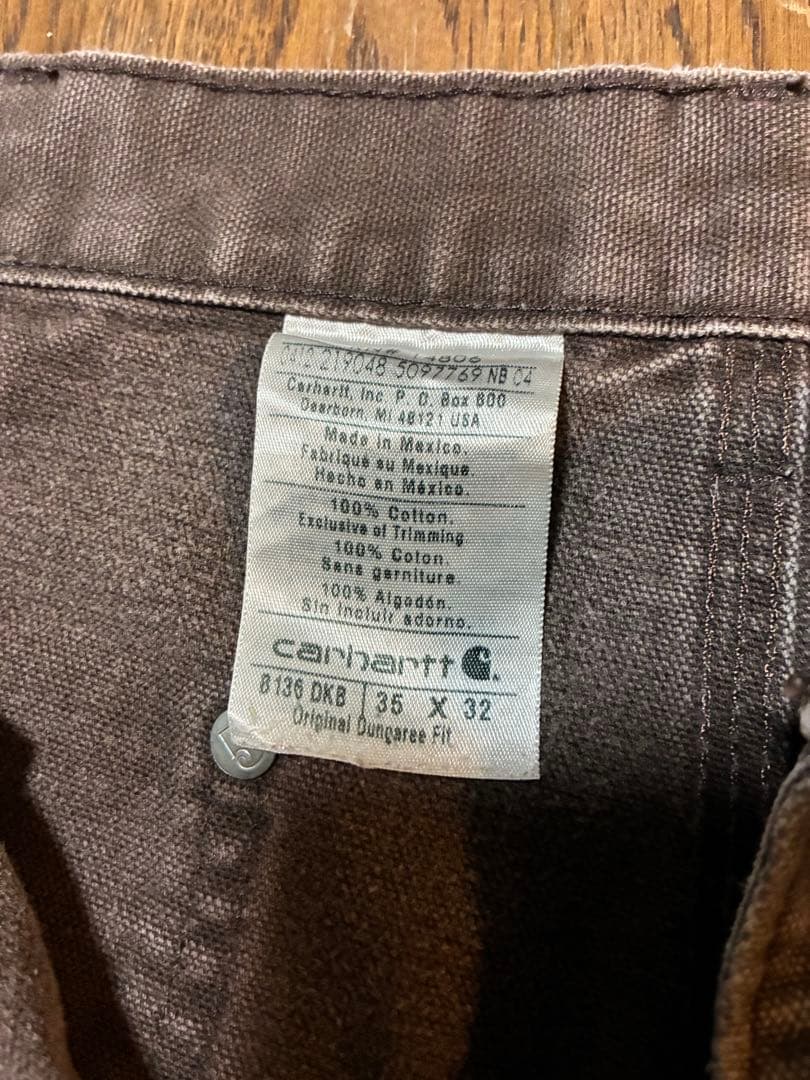 carhartt b136 dkb ダブルニー ペインターパンツ