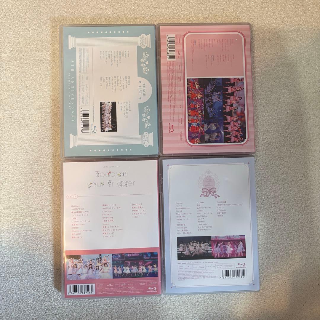 ＝LOVE DVD Blu-ray 7枚セット