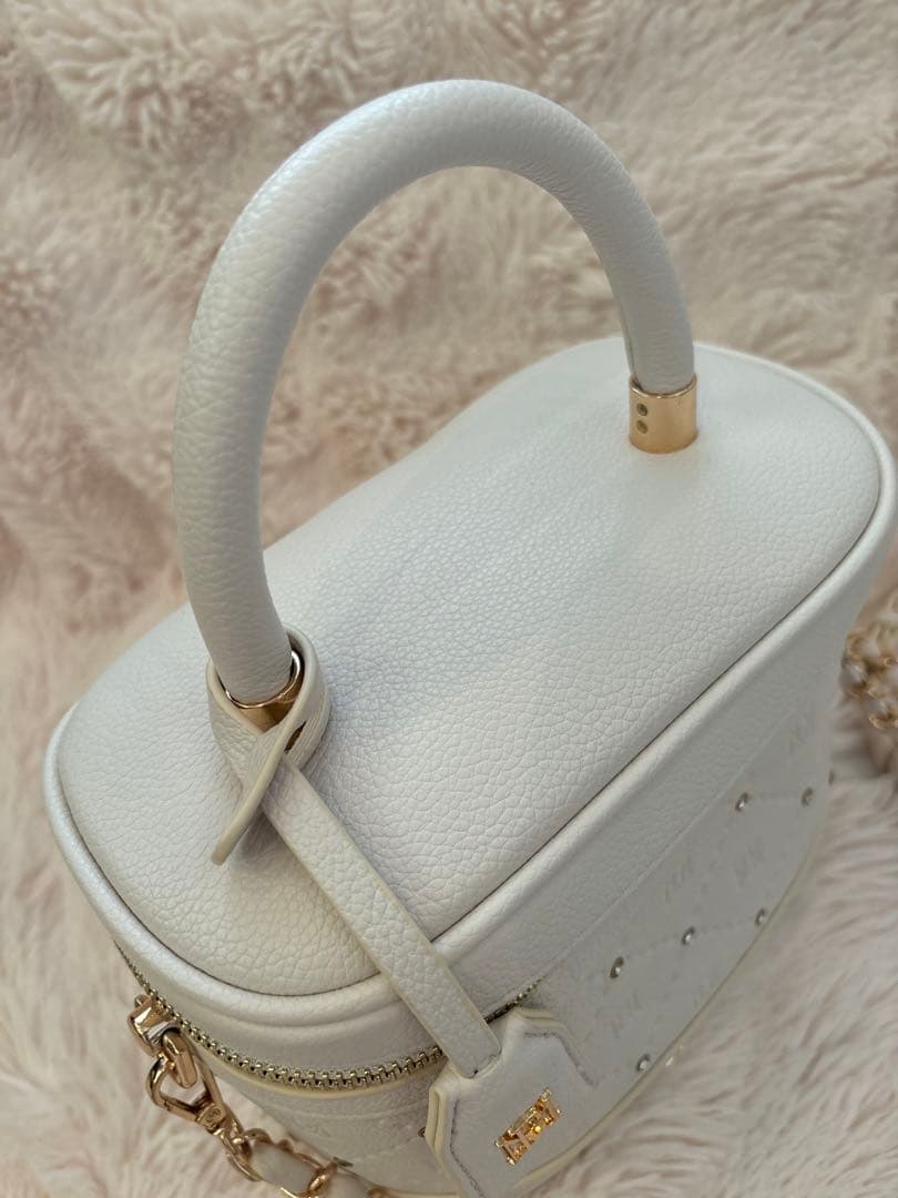 バッグ rosemuse bijou vanity bag ivory