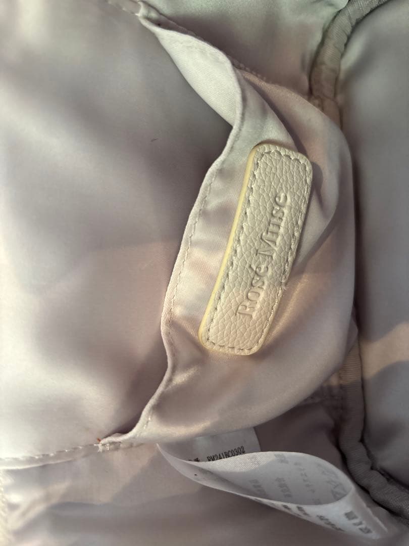 バッグ rosemuse bijou vanity bag ivory