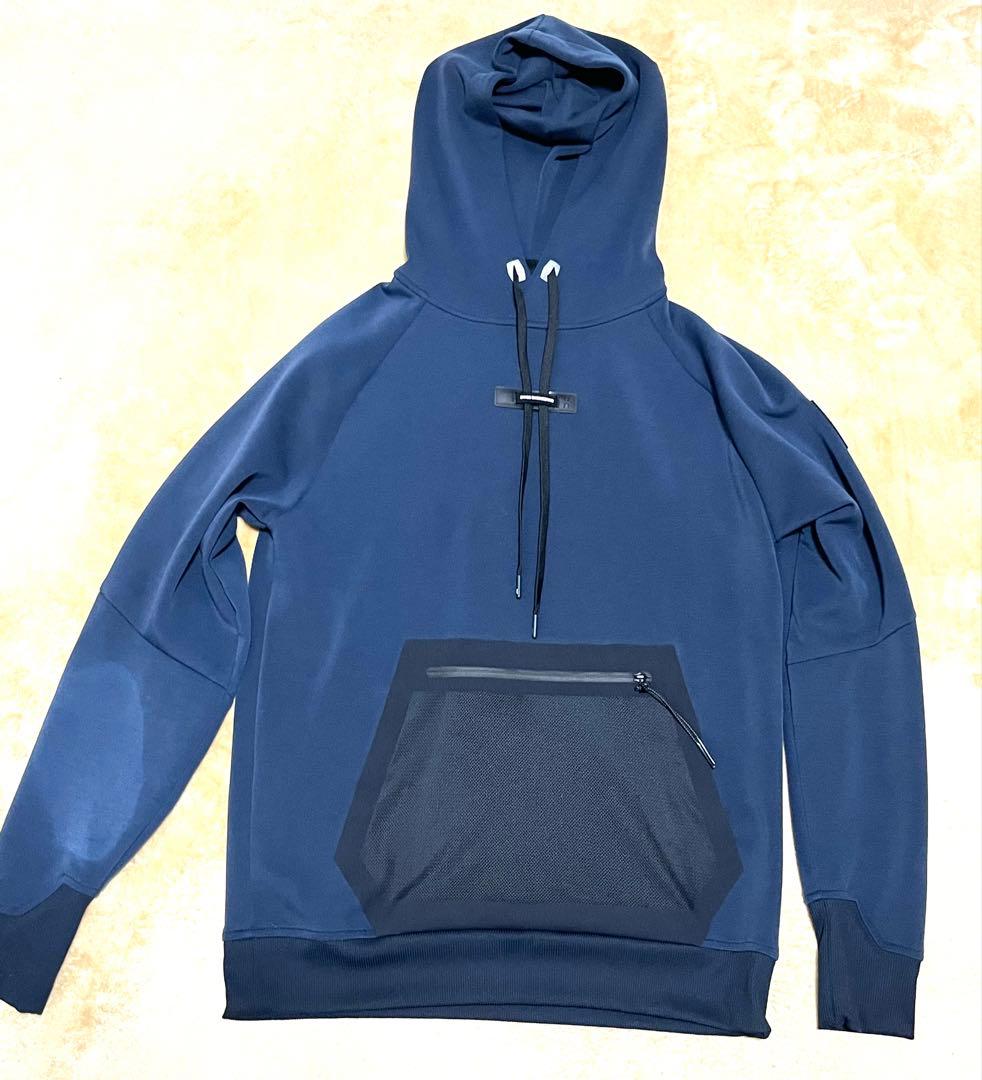 ON　Hoodie　オン　スイスデザイン　レア　フーディ　パーカー　紺　ネイビー