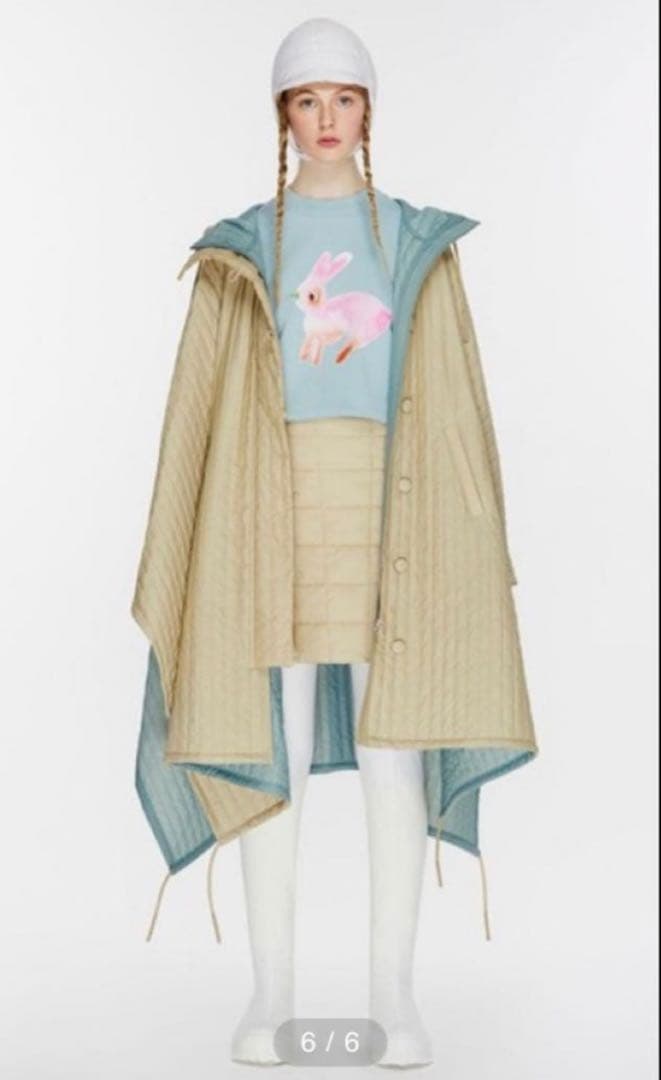 ジャケット・アウター IENKI IENKI Long Quilted Poncho