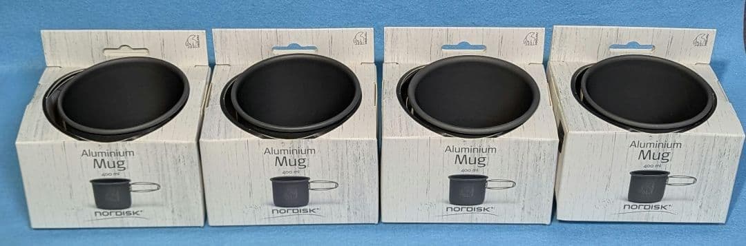 nordisk アルミマグ 400ml 4個セット