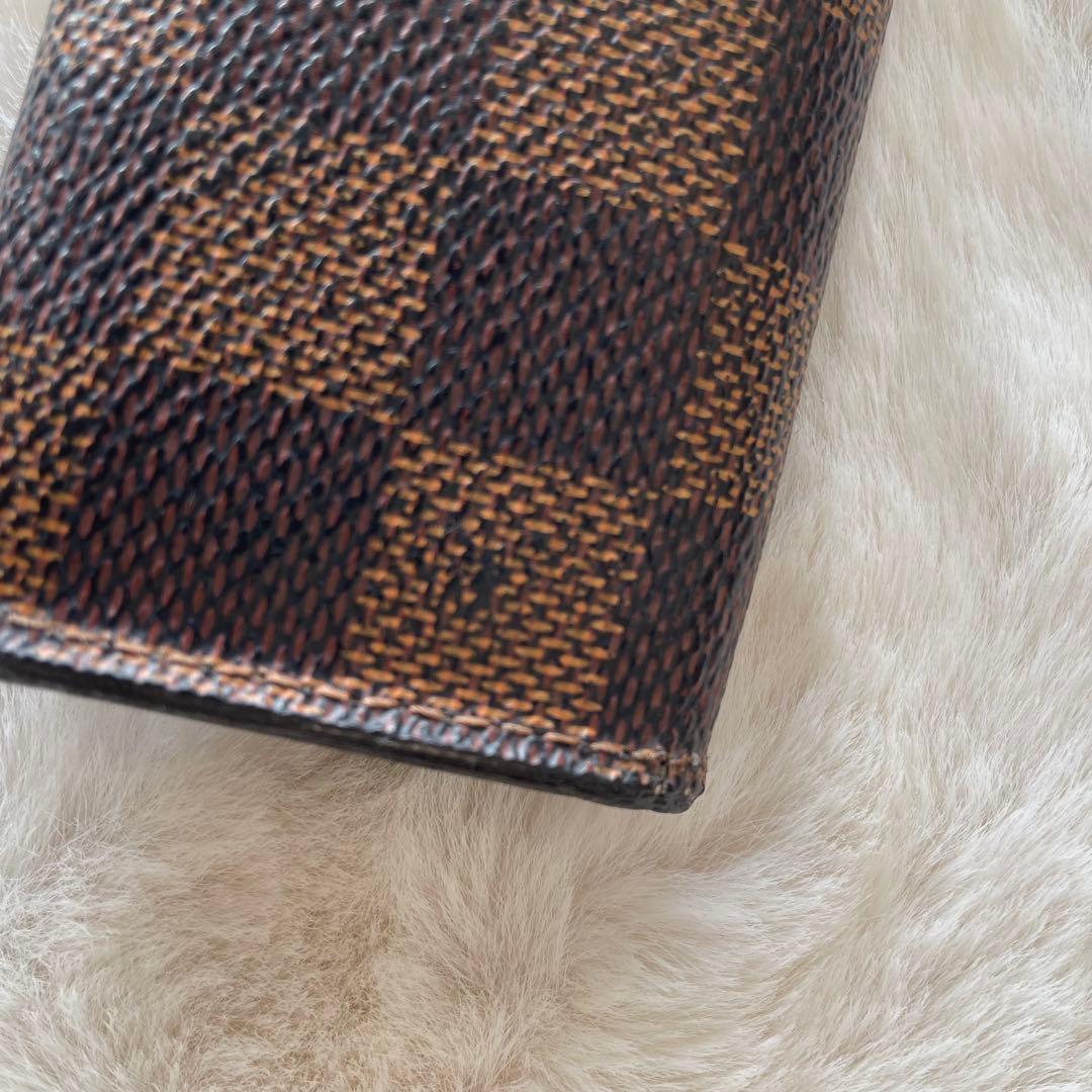 Louis Vuitton☆ダミエ・エベヌ　ミュルティクレ4　キーケース　4連