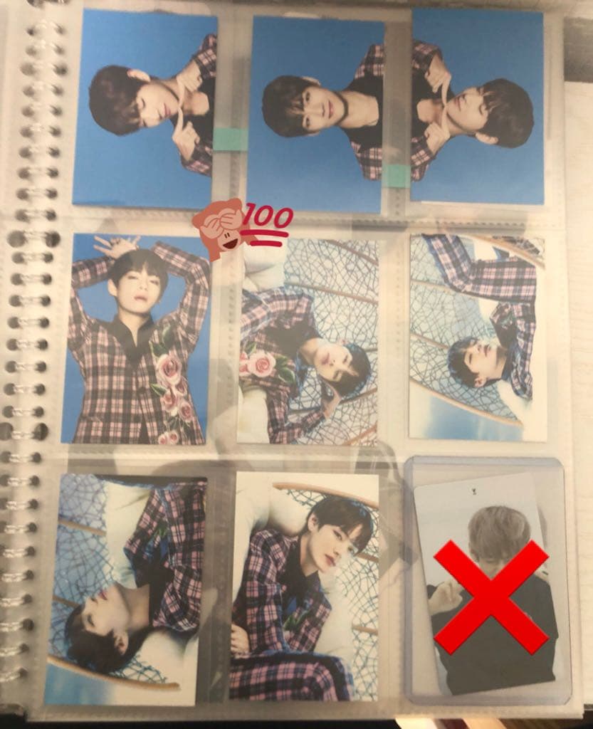 BTS テヒョン 画像トレカ ミニフォト
