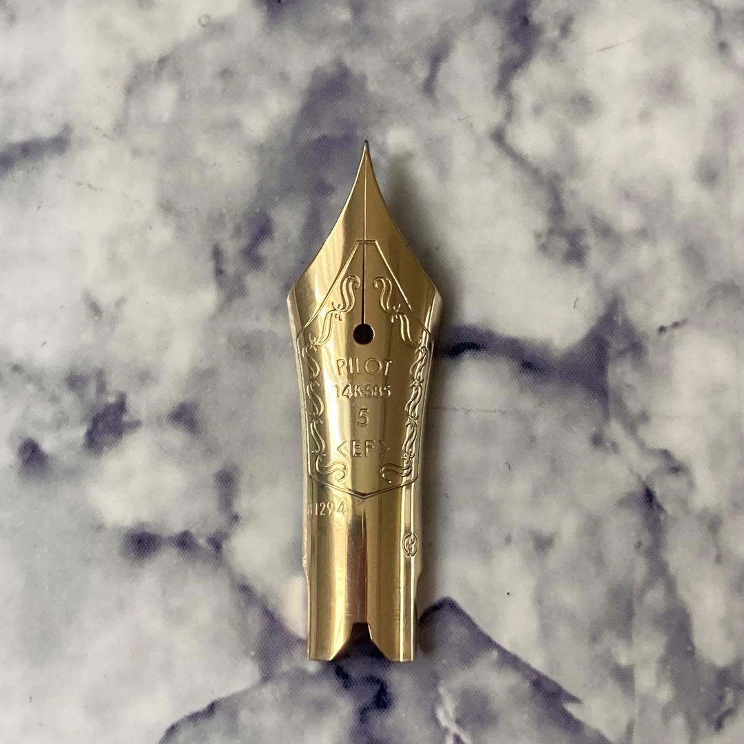 #0026 オーバーホール済み 万年筆 パイロット PILOT 74 14k