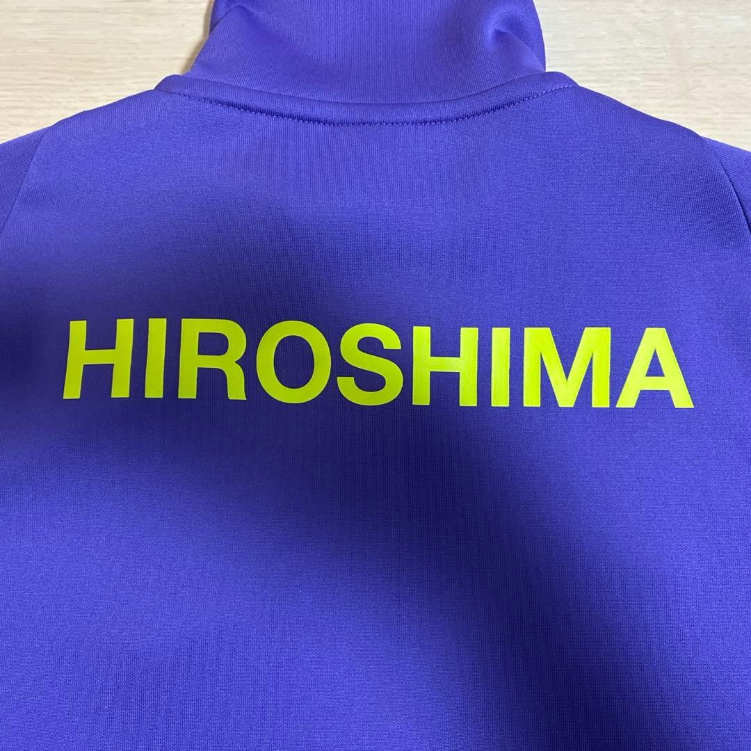 サンフレッチェ　アンセムジャケットNike 紫色HIROSHIMA