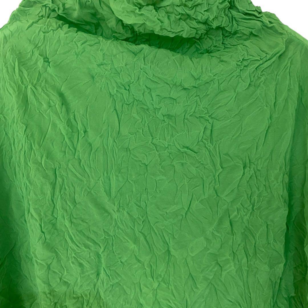 【極美品】イッセイミヤケ ミー プリーツ シワ加工 トップス シャツ 長袖 T