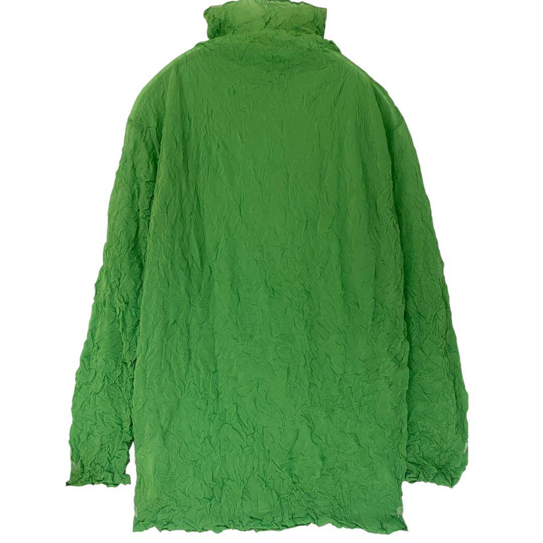 【極美品】イッセイミヤケ ミー プリーツ シワ加工 トップス シャツ 長袖 T