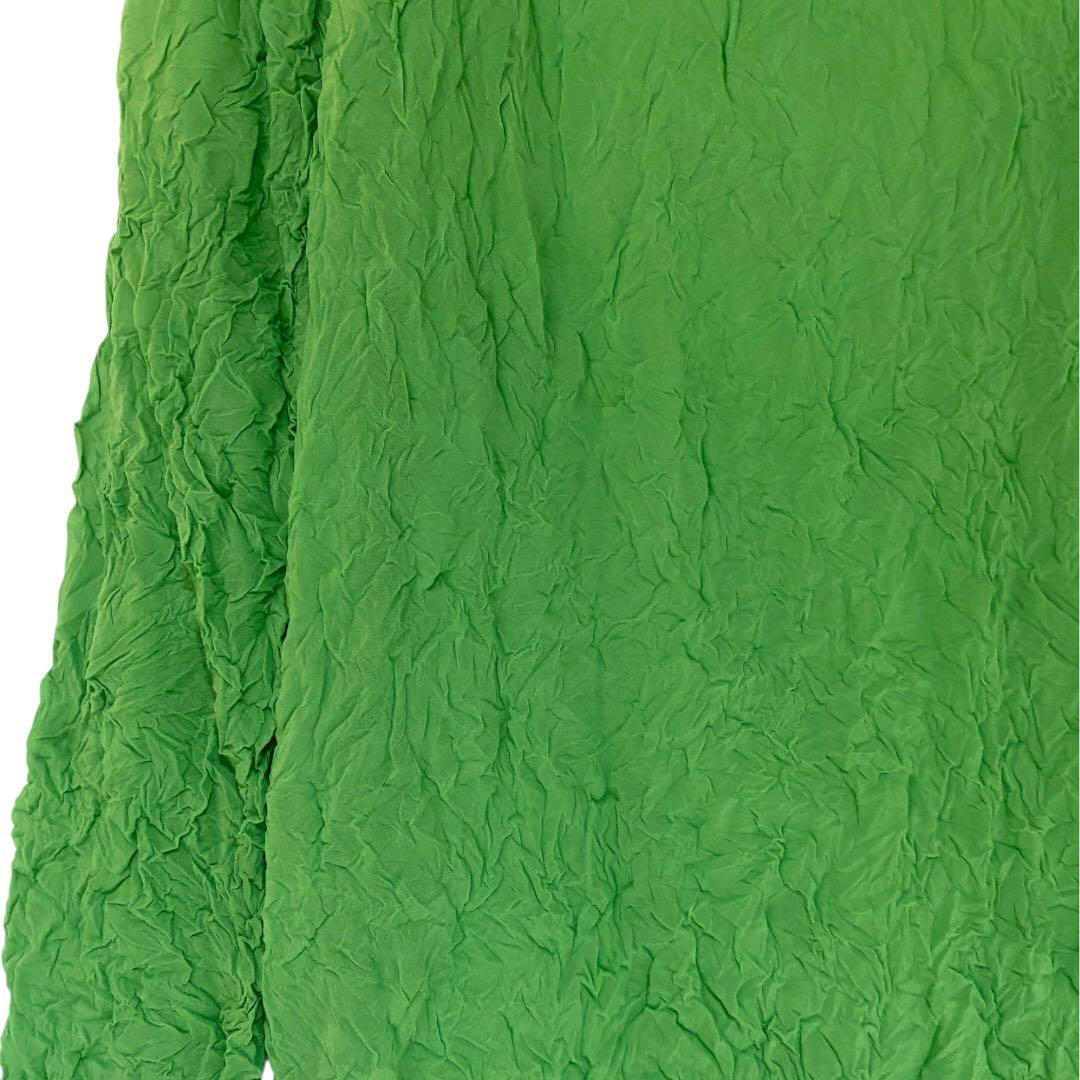 【極美品】イッセイミヤケ ミー プリーツ シワ加工 トップス シャツ 長袖 T