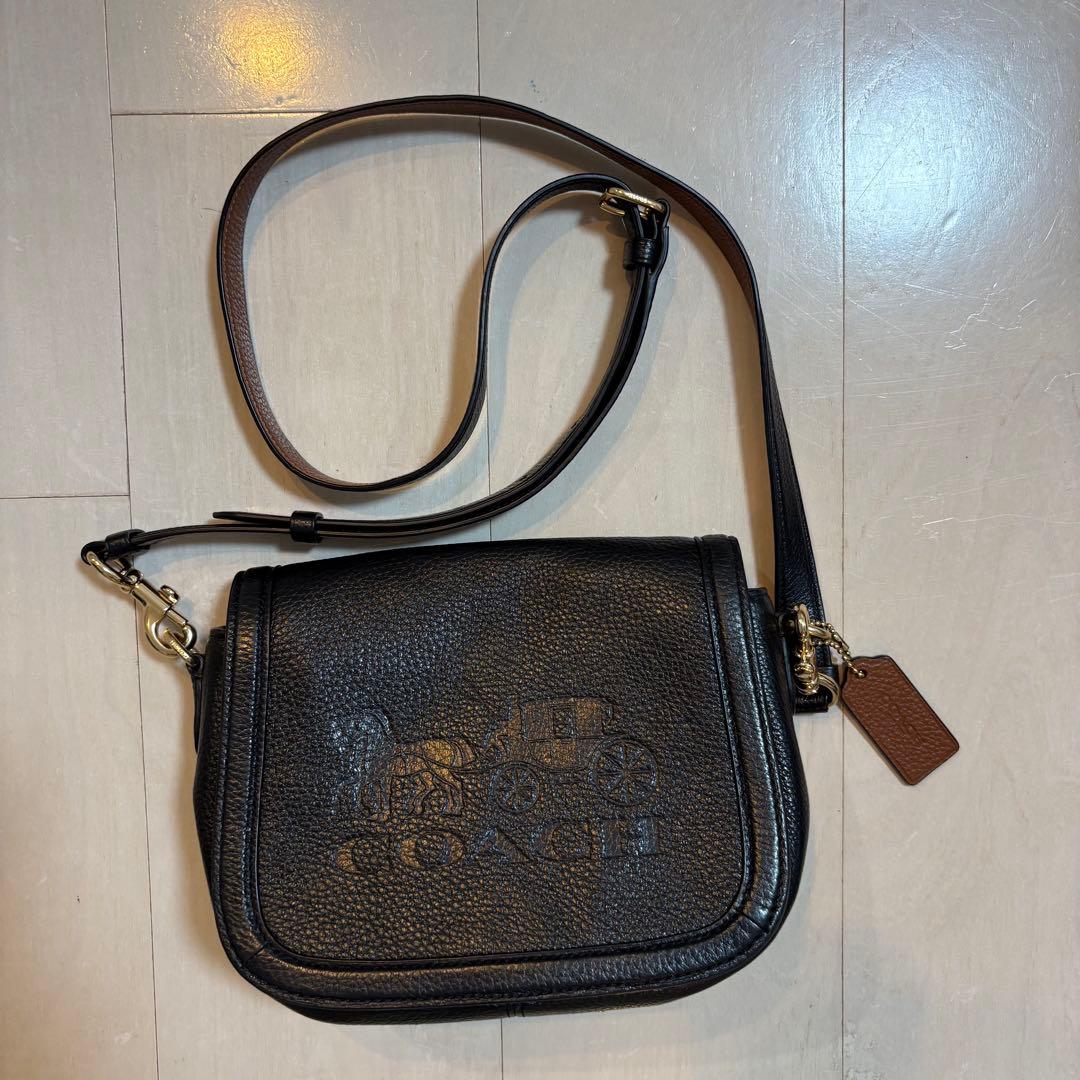 COACH ショルダーバッグ　ブラック
