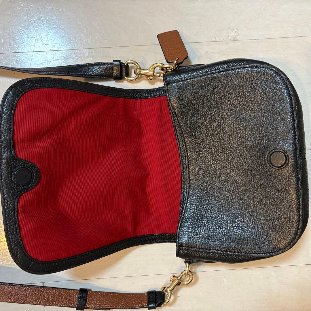 COACH ショルダーバッグ　ブラック