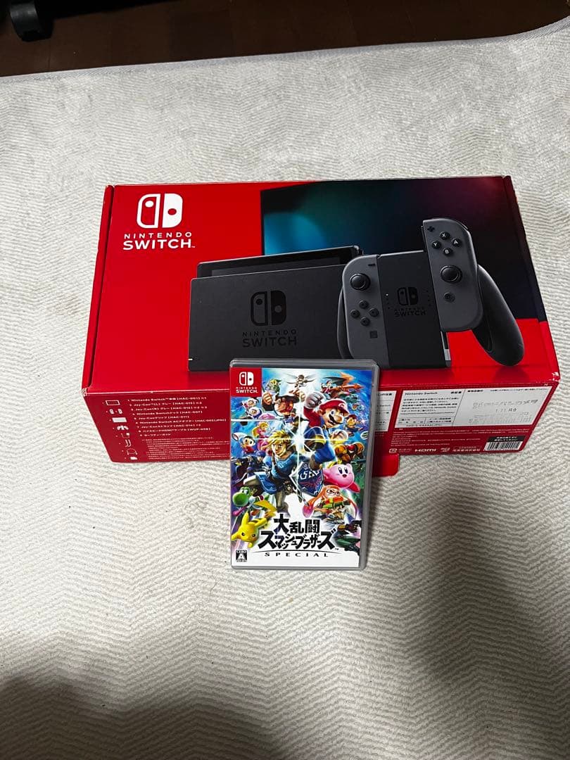 Nintendo Switch 本体 + 大乱闘スマッシュブラザーズ