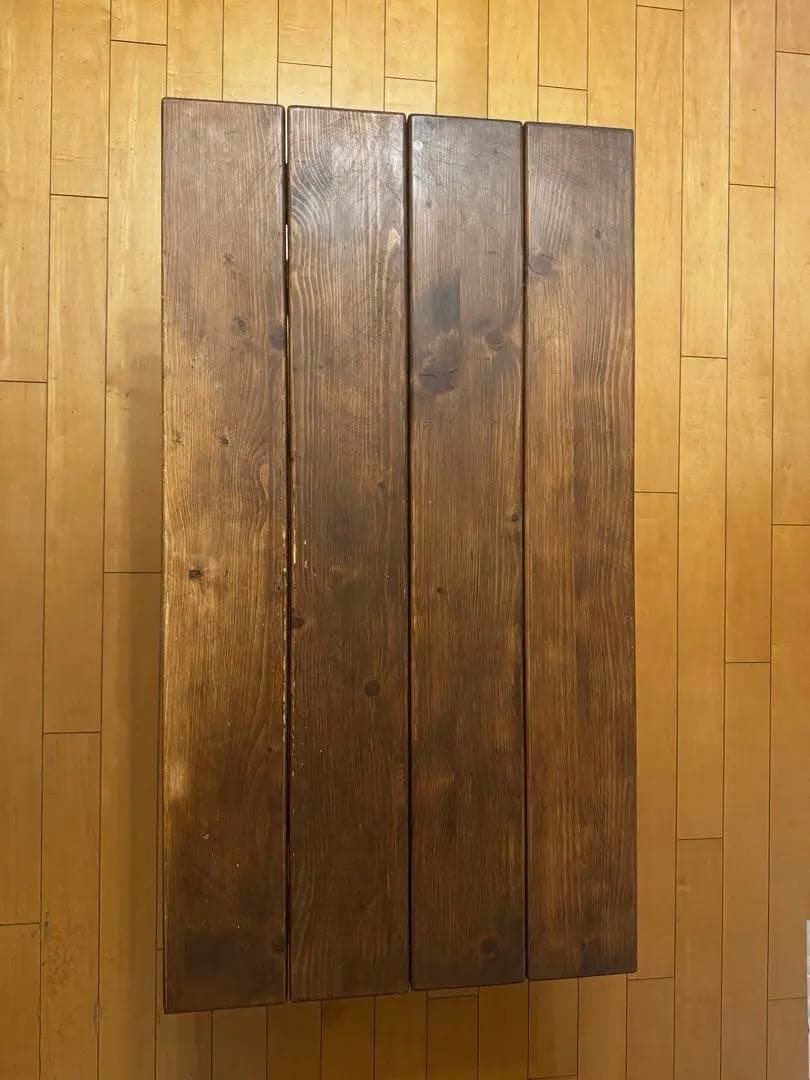 ダークブラウン 木製 センターテーブル