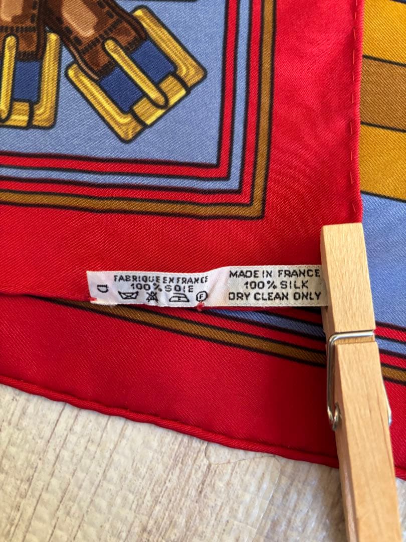 【美品です❗️】HERMES エルメス LesSanglesレ・サングル カレ90