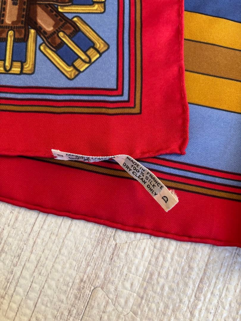 【美品です❗️】HERMES エルメス LesSanglesレ・サングル カレ90