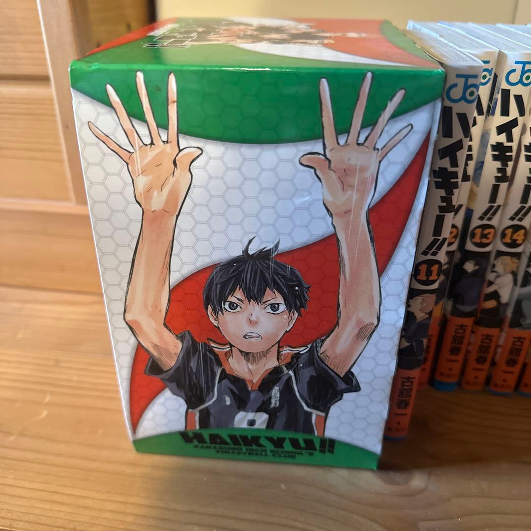 ハイキュー!! 31巻 10冊収納BOX付き　11巻〜31巻初版帯付き