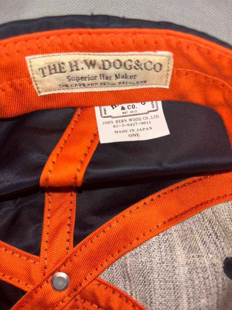 パ*ミ様 H.W. DOG & CO. スナップバックキャップ