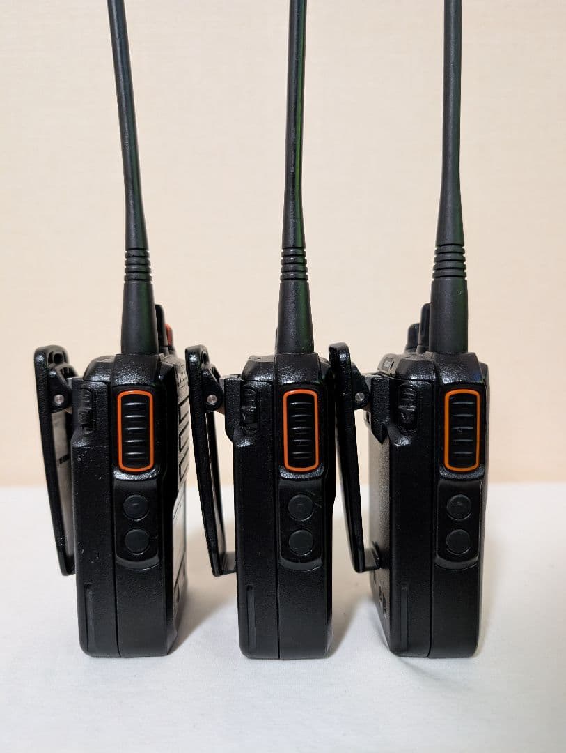 スタンダード デジタル簡易無線機 免許局 VXD460U×3台 イヤホン付