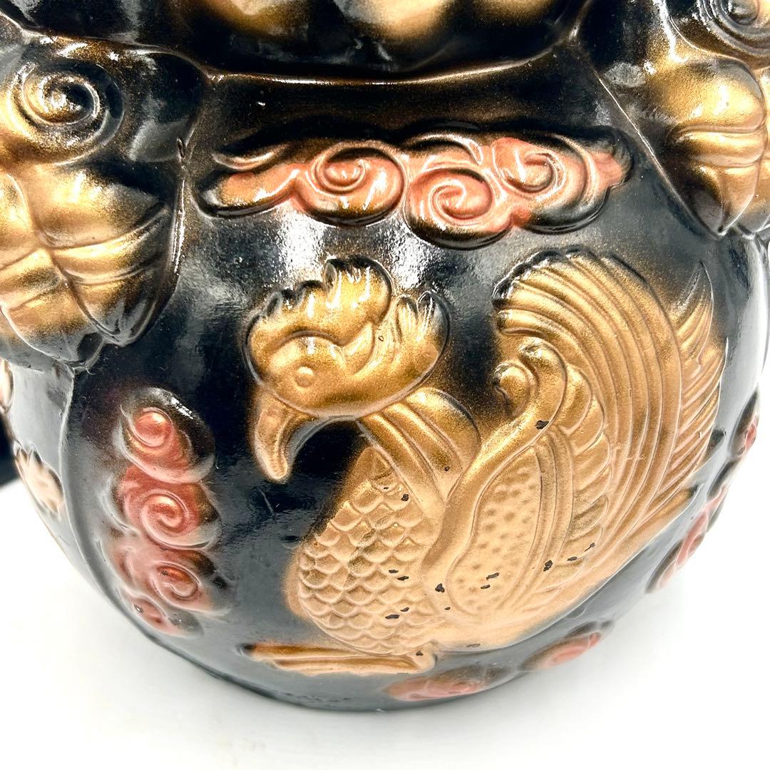 九谷焼 玉乗り獅子 陶器 工芸品 狛犬 開運 縁起物 魔除け
