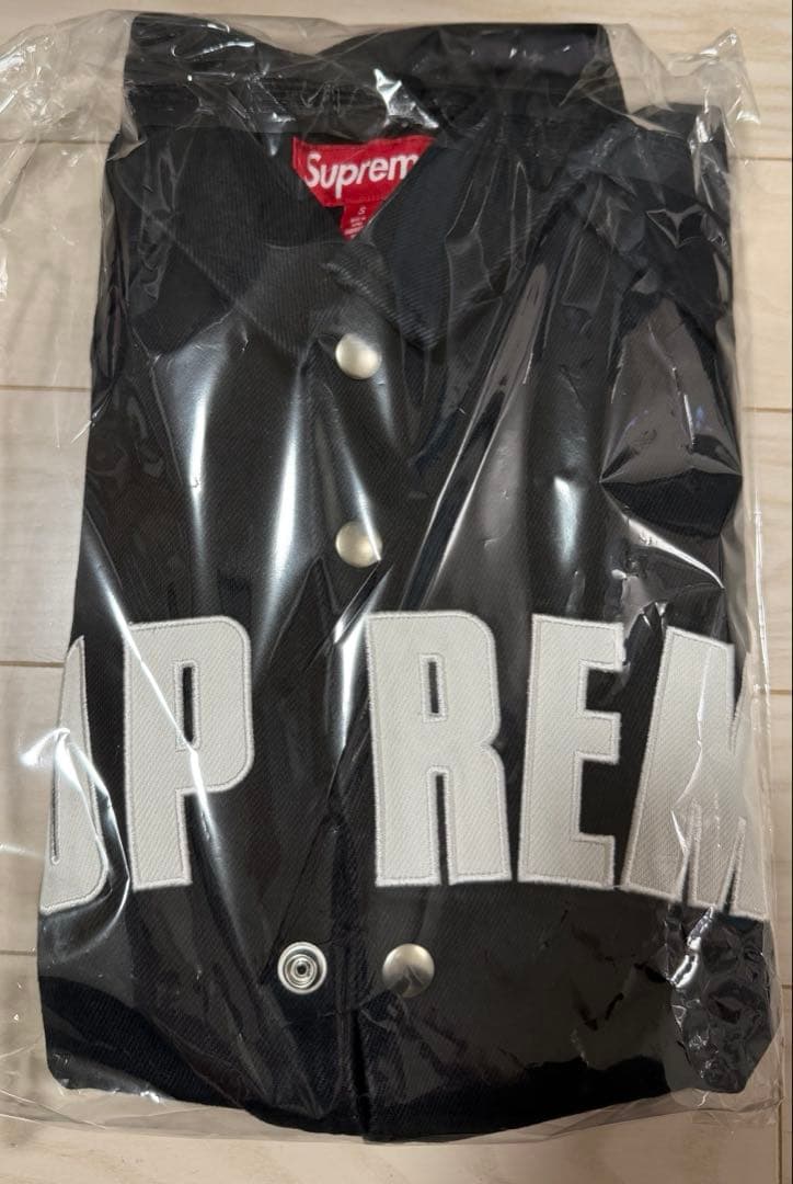 【S】Supreme Arc Denim Coaches Jacket