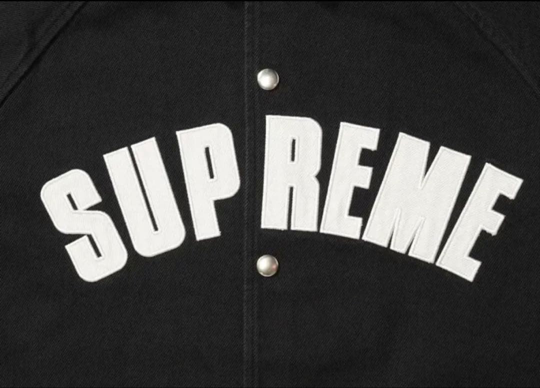 【S】Supreme Arc Denim Coaches Jacket