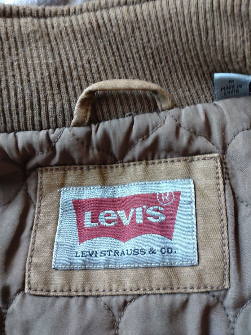 Levi's ブラウンカジュアルジャケット