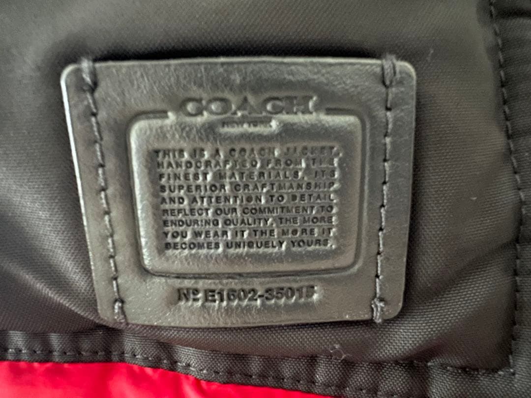 夏雨 coach リバーシブルダウンベスト