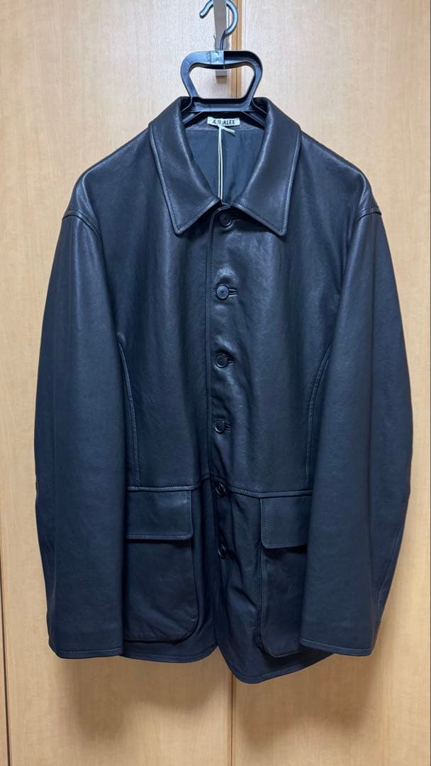 【デュオ】TEXTURED LAMB LEATHER BLOUSON 4
