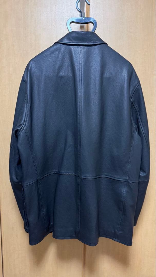 【デュオ】TEXTURED LAMB LEATHER BLOUSON 4