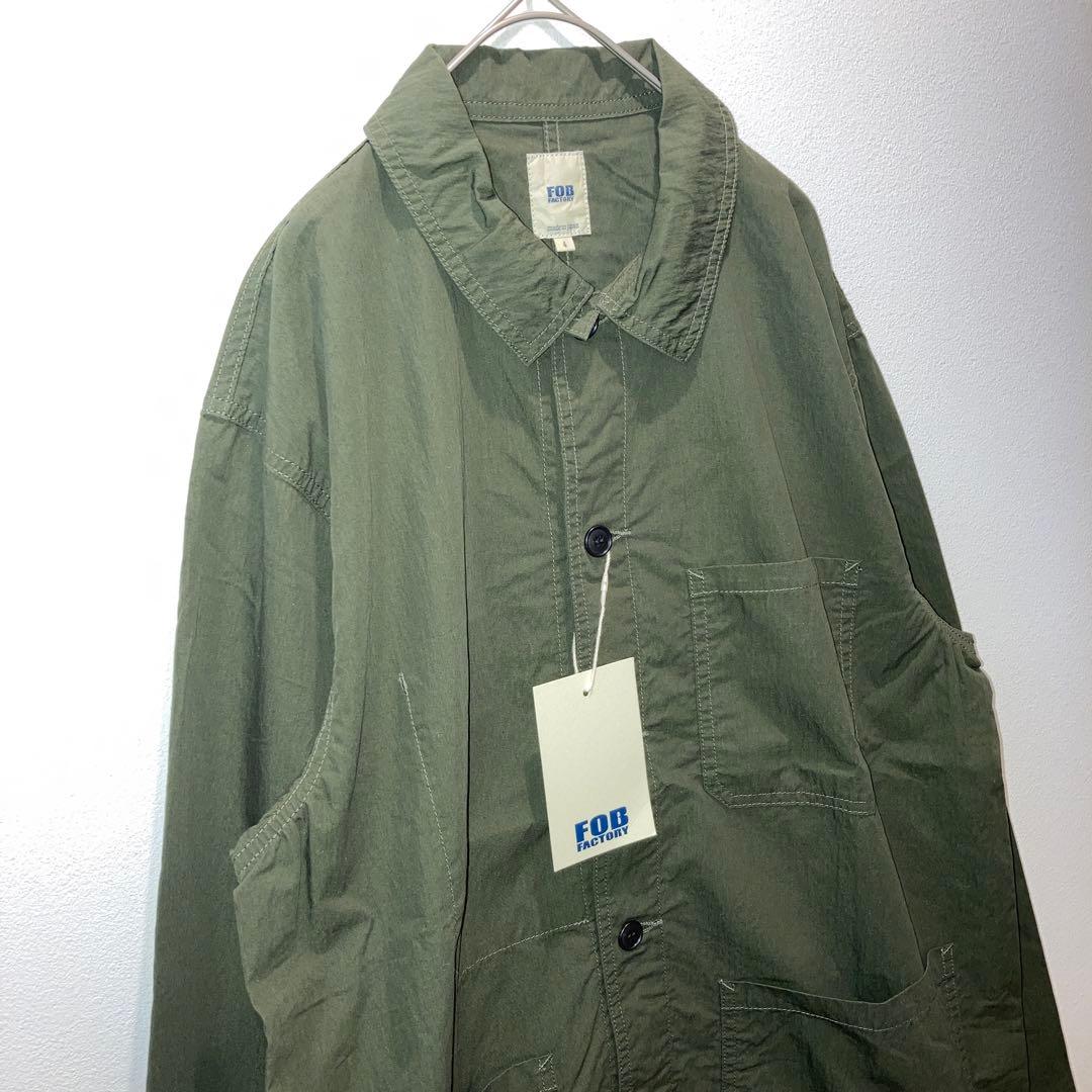 【未使用】FOB FACTORY フレンチシャツジャケット LL