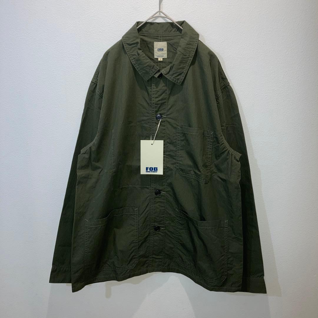 【未使用】FOB FACTORY フレンチシャツジャケット LL