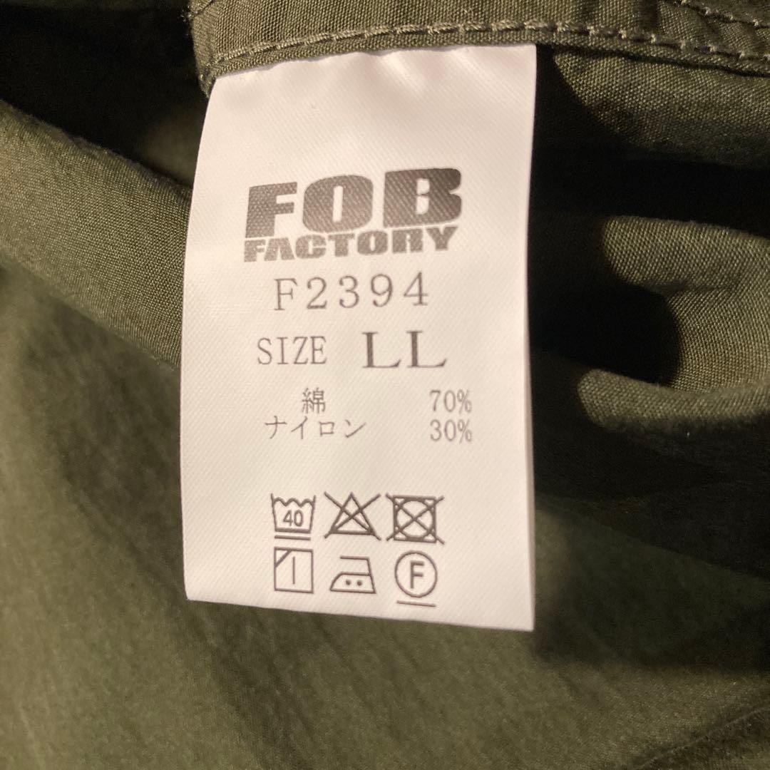 【未使用】FOB FACTORY フレンチシャツジャケット LL