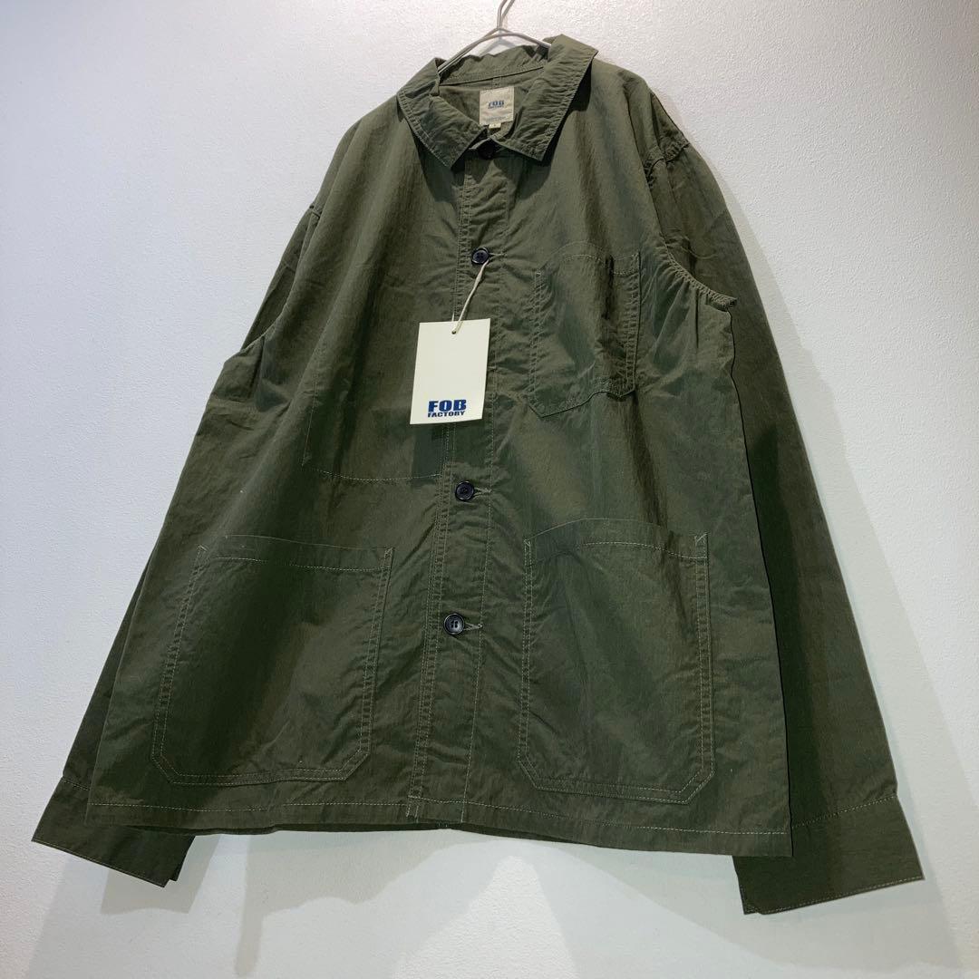 【未使用】FOB FACTORY フレンチシャツジャケット LL