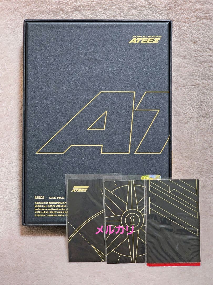 ATEEZ treasure all to action トレカ アルバムcd
