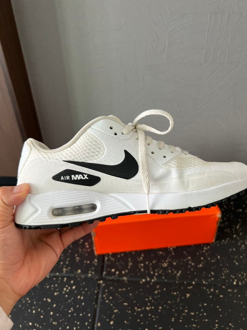 ナイキ Air Max ゴルフ ホワイト スニーカー 26cm
