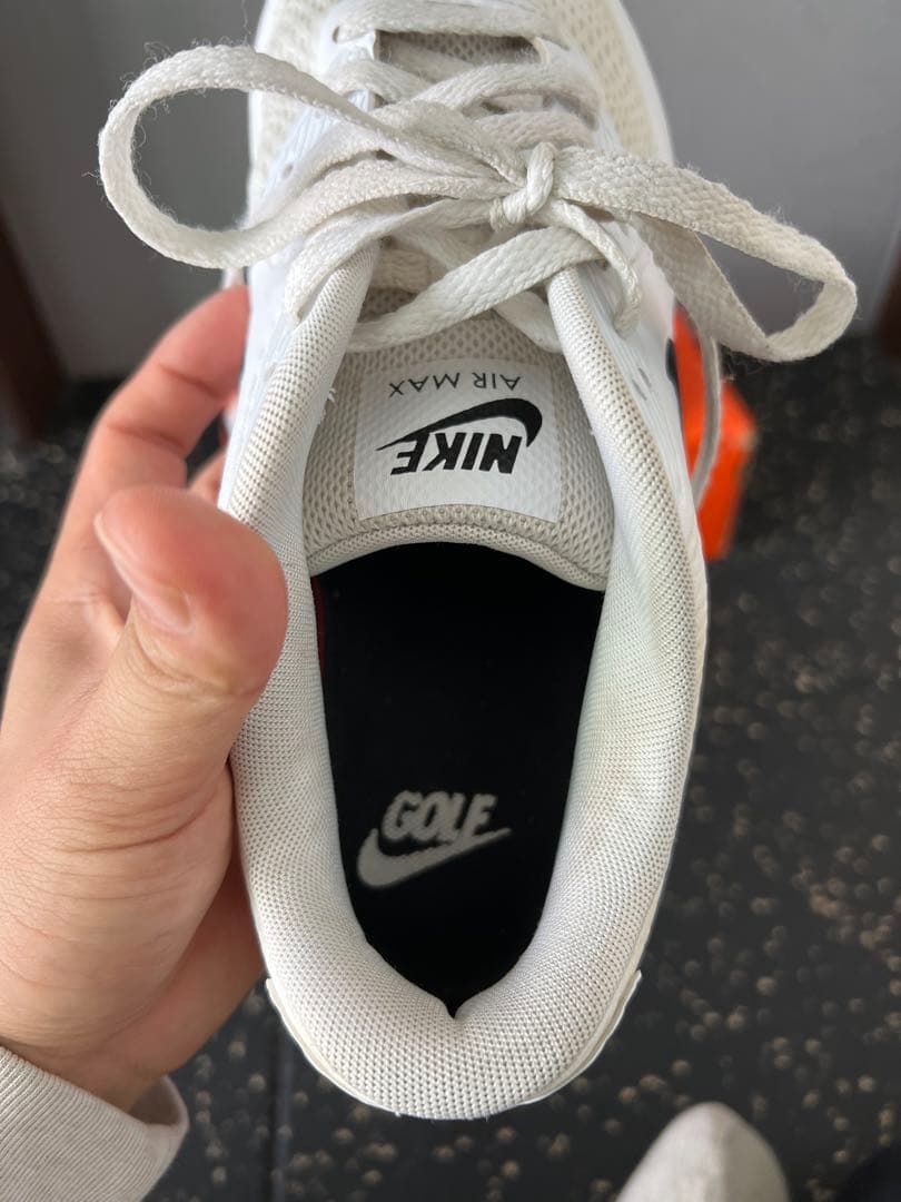ナイキ Air Max ゴルフ ホワイト スニーカー 26cm