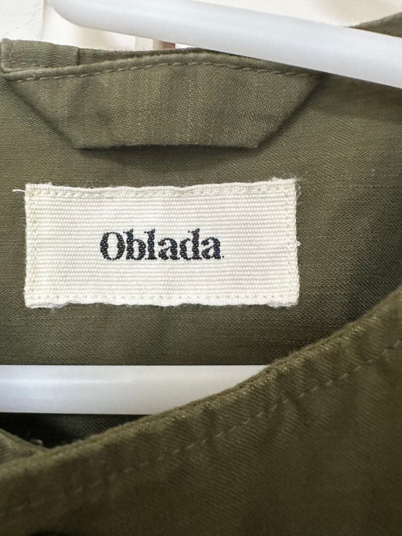 obladaオブラダSleeveless Military Jacket