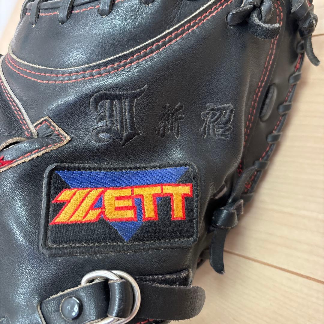 ZETT 硬式グローブ 黒