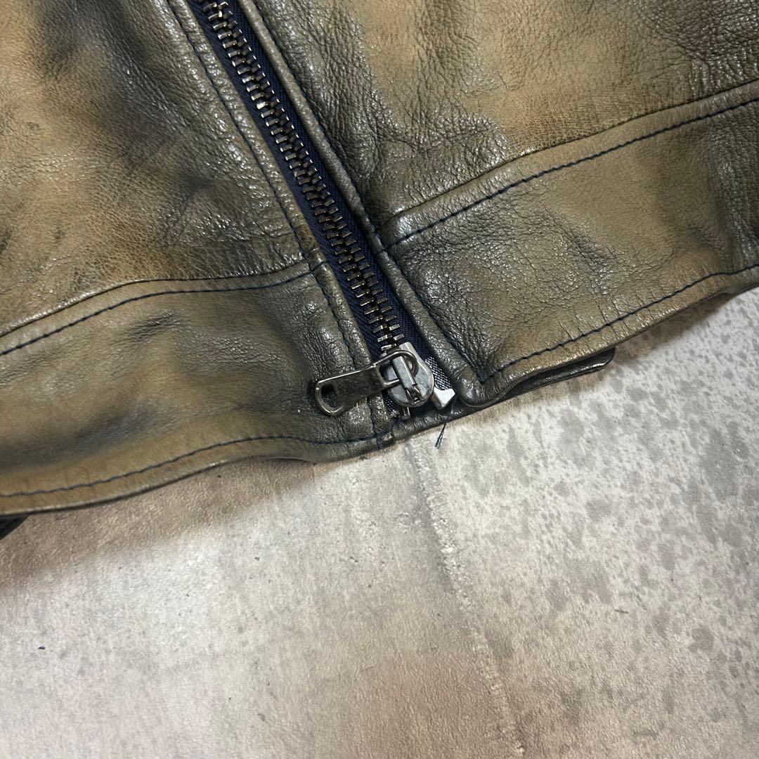 ジャケット・アウター 03aw jun hashimoto Double Leather Riders