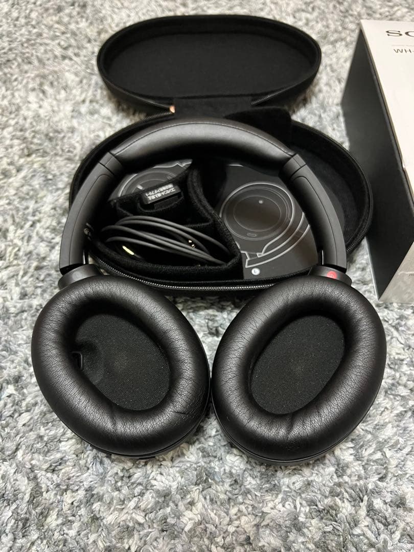 SONY WH-1000XM4 ブラック ワイヤレスヘッドホン ノイキャン