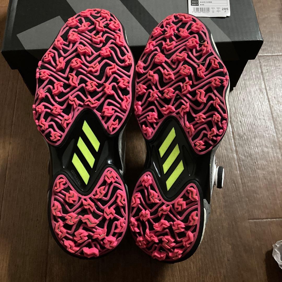 adidas ゴルフシューズ コードカオス25 ボア スパイクレス 28.5cm
