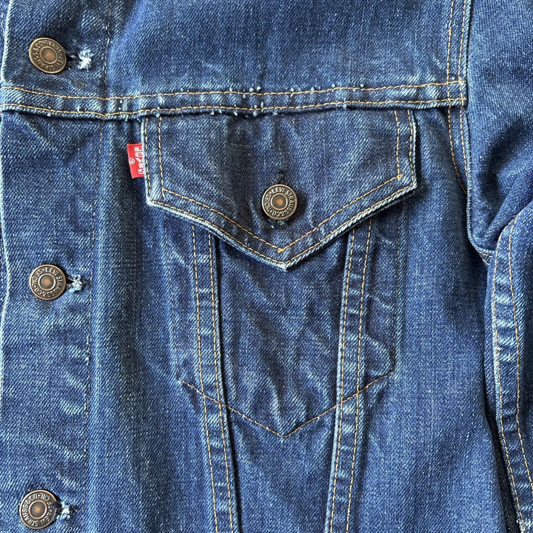 Levi's 70505 デニムジャケット　濃紺　66前期　ケアタグ