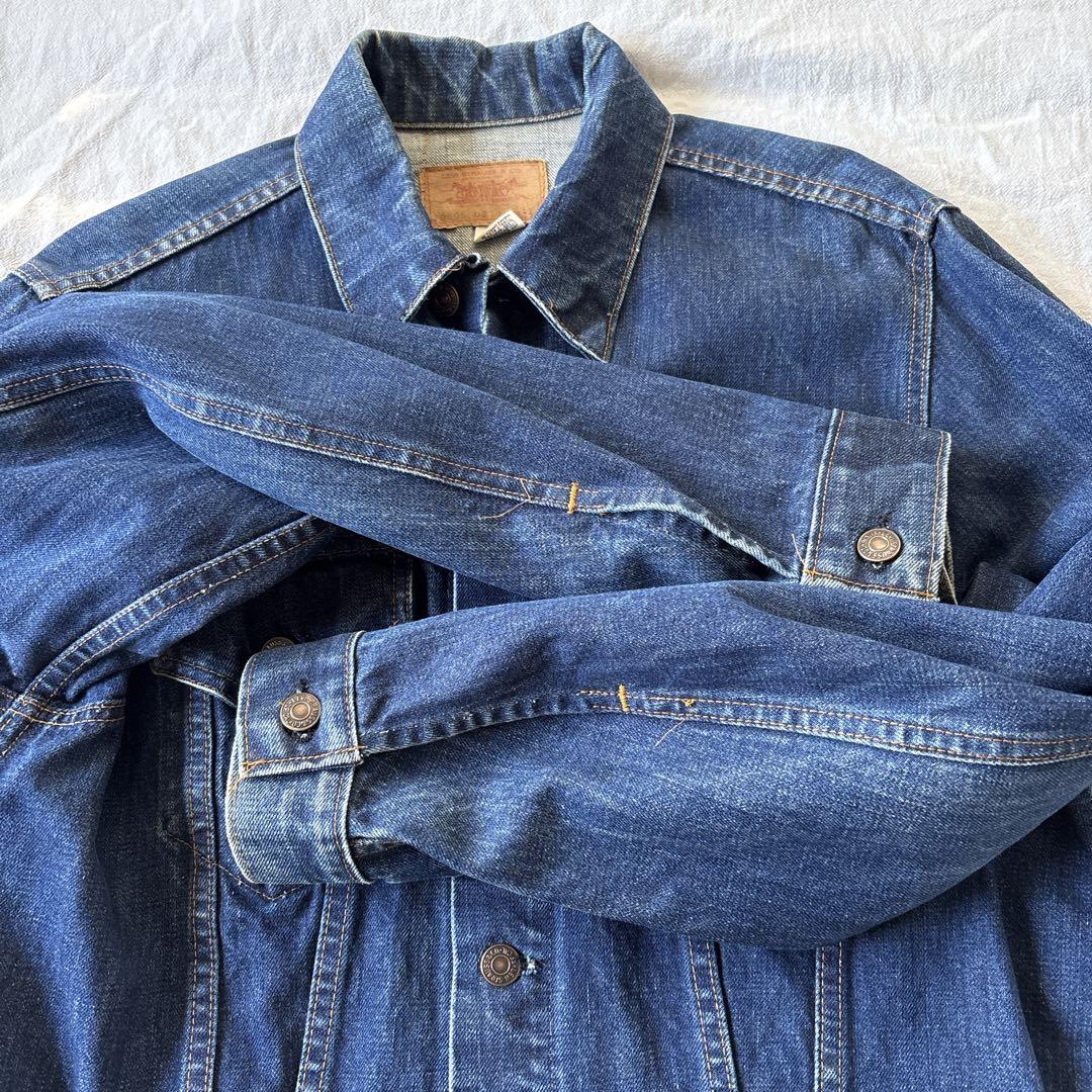 Levi's 70505 デニムジャケット　濃紺　66前期　ケアタグ