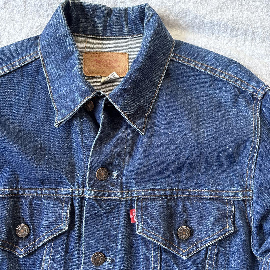 Levi's 70505 デニムジャケット　濃紺　66前期　ケアタグ