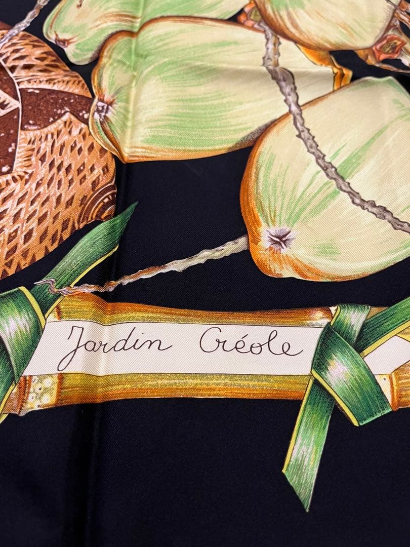 エルメス HERMES 「Jardin Créole」 クレオルの楽園　カレ90