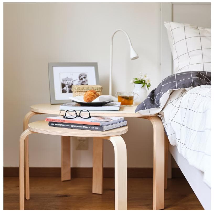 IKEA SVALSTA スヴァルスタ ネストテーブル2点セット