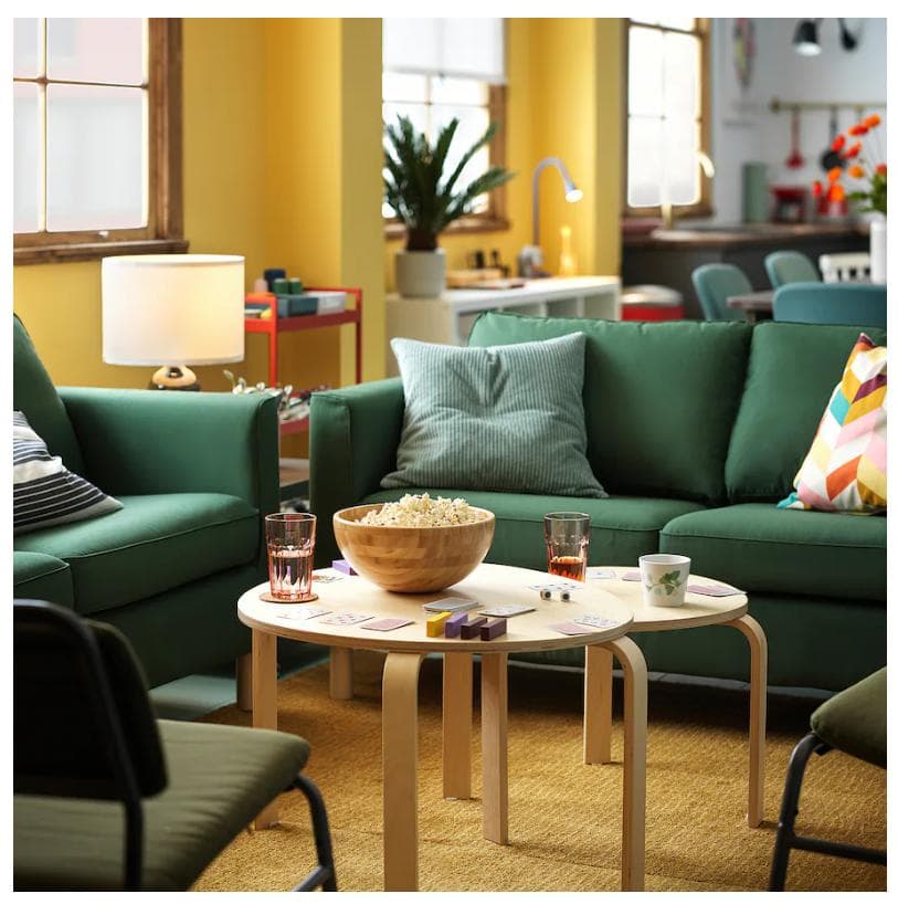 IKEA SVALSTA スヴァルスタ ネストテーブル2点セット