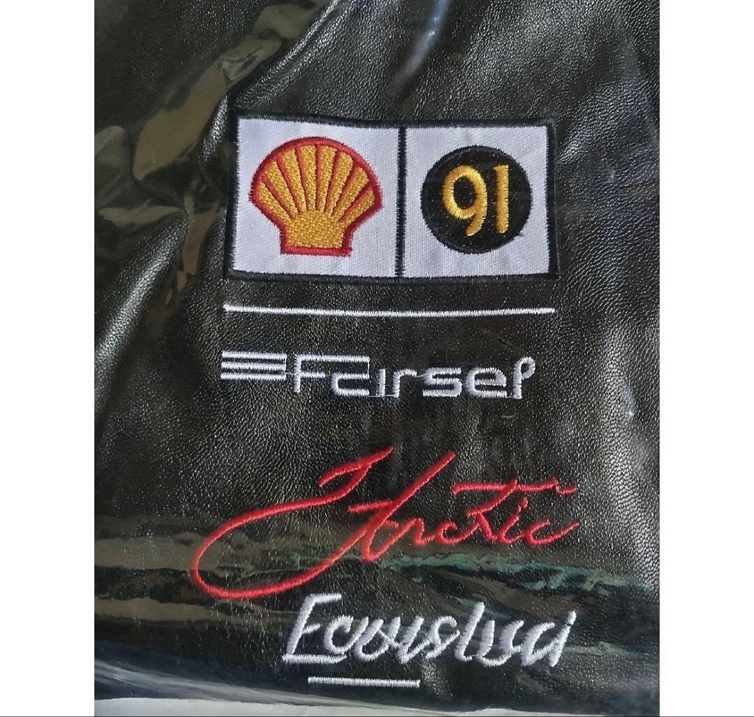 PORSCHE　刺繍ロゴ入りPUジャンパー　新品未使用品　XＬサイズ 刺繍