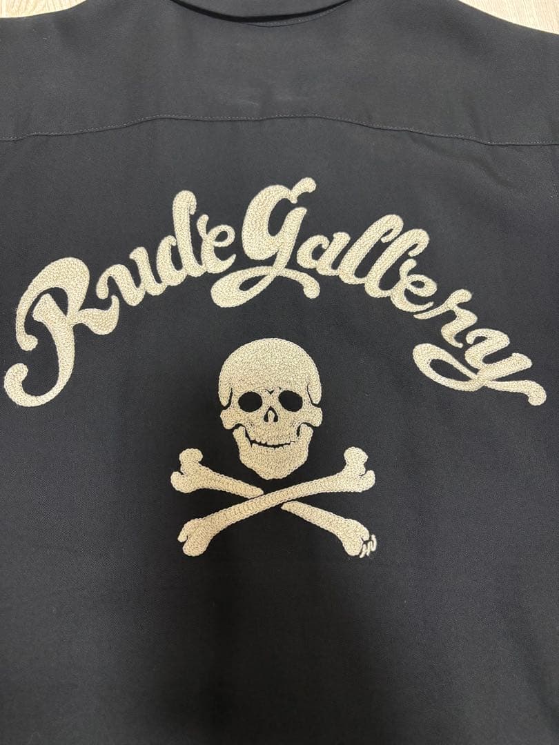 RUDE GALLERY ルードギャラリー ボーリングシャツ　スカル